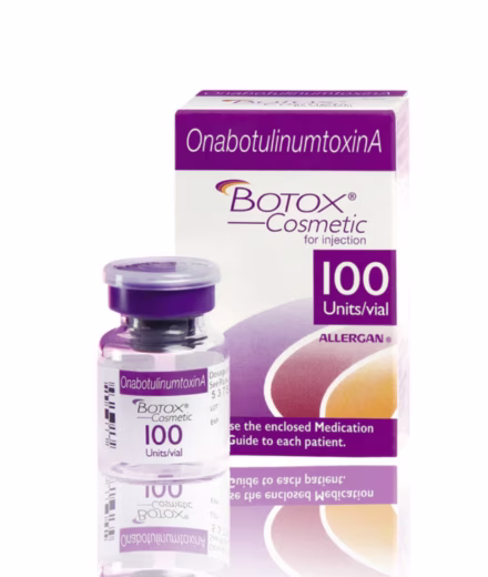 Toxina botulínica médica Aplicación de toxina botulínica para líneas de expresión facial